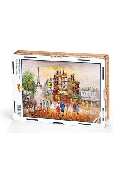 King Of Puzzle Paris Caddles - France Wooden Puzzle 500 Pieces (sk06-d)