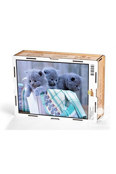 King Of Puzzle Minik Kediler Ahşap Puzzle 2000 Parça (hv53-mm)