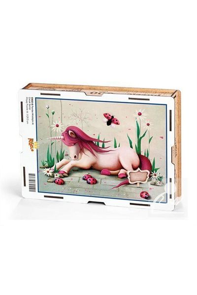 King Of Puzzle Pink Mythological Horse Wooden Puzzle 500 Pieces (ck02-d)