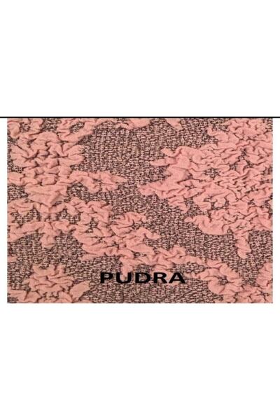 elgeyar Set cuvertură de canapea Jacquard 3+3+1+1 (pudră)