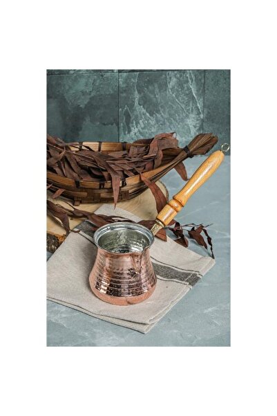 Türkmen Bakır Cezve 3 No