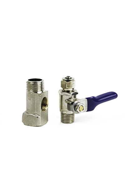 Aquames - Su Arıtma Cihazı 3/8" Hat Alma Aparatı Ve Küresel Vana