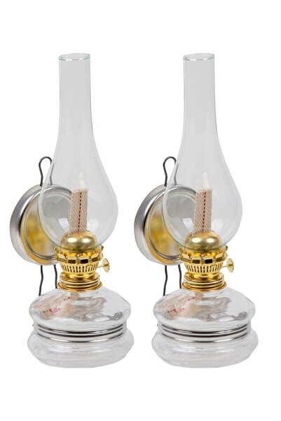 Vipfırsat Gaz Lambası Saydam 2 Li Set Sade