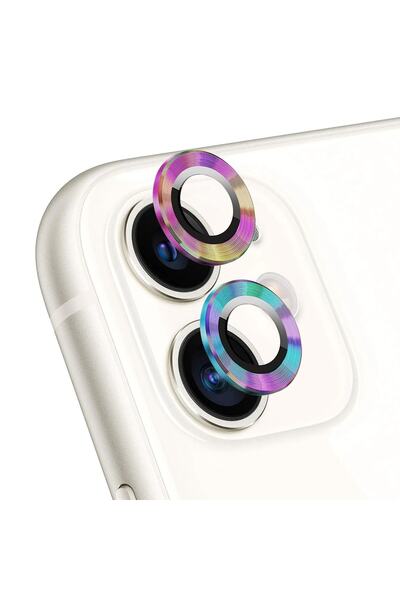 Microsonic Iphone 11 Uyumlu Tekli Kamera Lens Koruma Camı Renkli