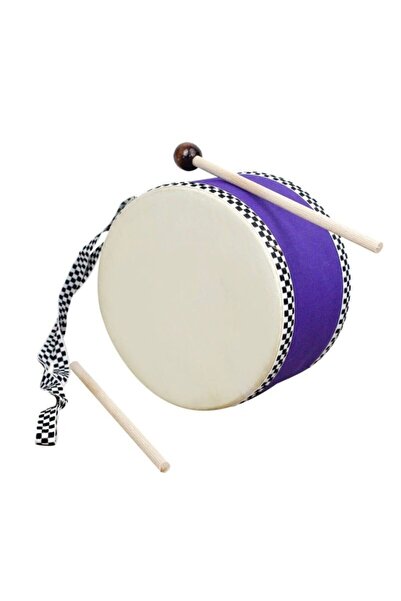 Vipfırsat Hakiki Deri Askılı Çocuk Davul (kreşlerin Tercihi)