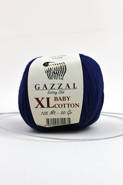 Gazzal Baby Cotton Xl 50 Gr, Αμιγκουρούμι, Πλέξιμο με Βελονάκι Taka Yarn (3438 Xl)