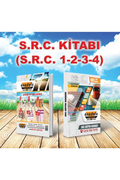 Anadolu Yayıncılık Src Eğitim Kitabı -- Src Kursu Kitabı S.r.c. 1-2-3-4