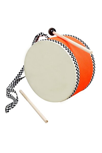 Vipfırsat Hakiki Deri Askılı Çocuk Davul (kreşlerin Tercihi)