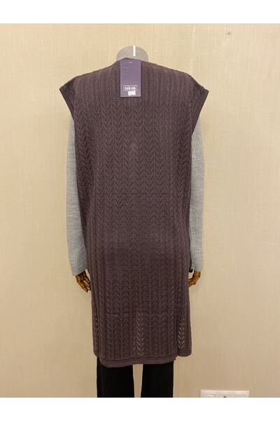 TEK Сезонний мерсеризований довгий жилет для мами / Ліла