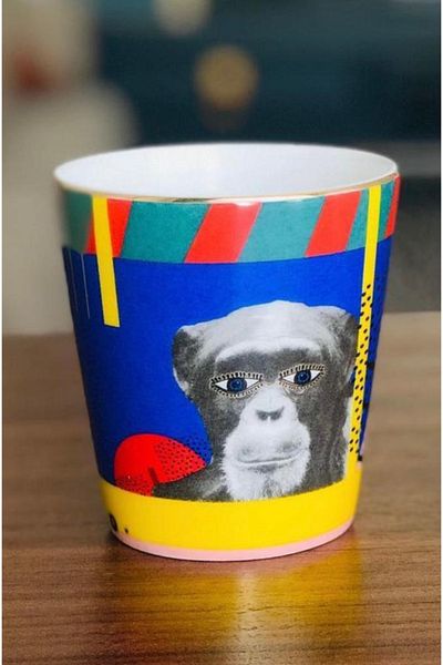Porland Monkey Glass 320 Cc - Wild Life (1 Piece)