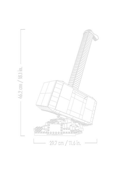 LEGO Marvel 76209 Thor's Hammer (979 Pieces)