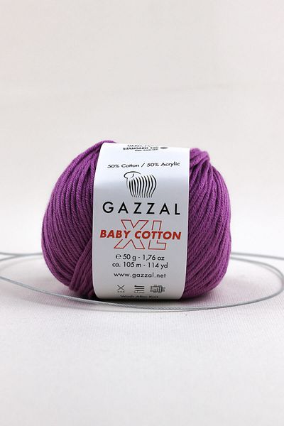Gazzal Baby Cotton Xl 50 gr Amigurimi Punch Πλεκτό Χέρι Κλωστή Taka Yarn 3414 Xl