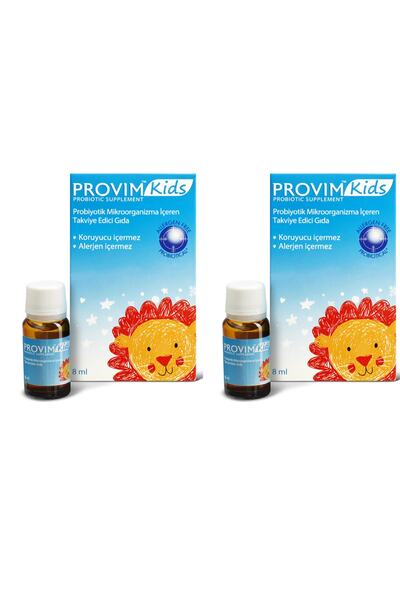 Wellcare Provim Kids Damla 8 ml 2 Kutu