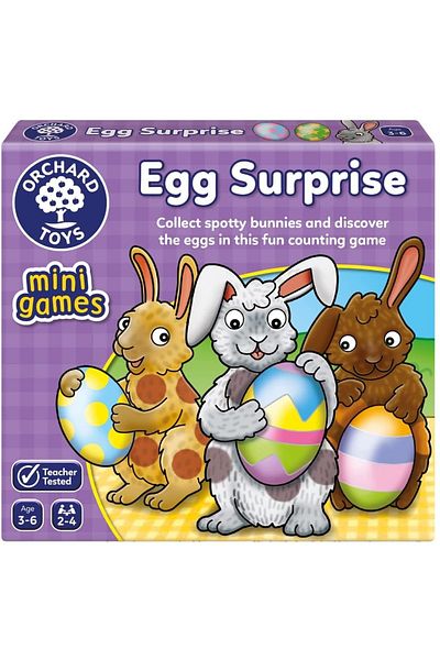 Orchard Toys Surprise Eggs Box Game - Egg Surprise 3 - 6 Years
