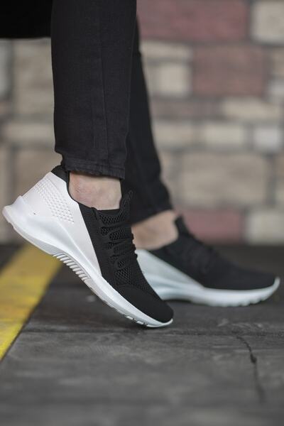 Riccon Černobílé pánské tenisky0012180