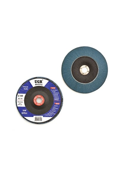UGR Flap Disk (ZİRKONYUM OKSİT) 115mmx100 Kum (10 ADET)