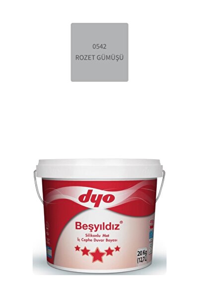 Dyo Beşyıldız Silikonlu Mat Iç Cephe Duvar Boyası 20 Kg