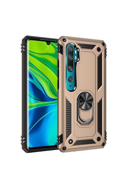 Generic Brand حافظة متوافقة مع حافظة Xiaomi Mi Note 10 متينة للغاية بغطاء تان...