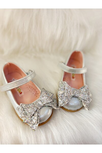 Tirenti Kız Çocuk Gümüş Babet