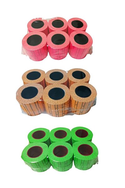 SEWTEX Etichetă de preț Tanex Meto pentru etichetarea mașinii 36 role