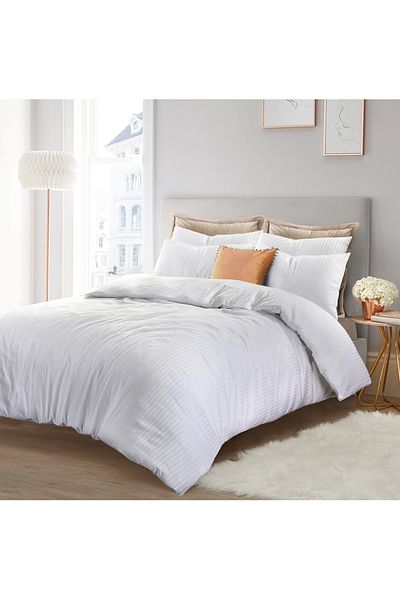 Mulberry Pamut csíkos dupla paplanhuzat szett - 100% pamut, 200*220