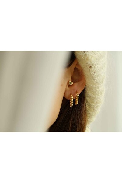 Reis Kuyumculuk Mon Cher Burgu Küpe