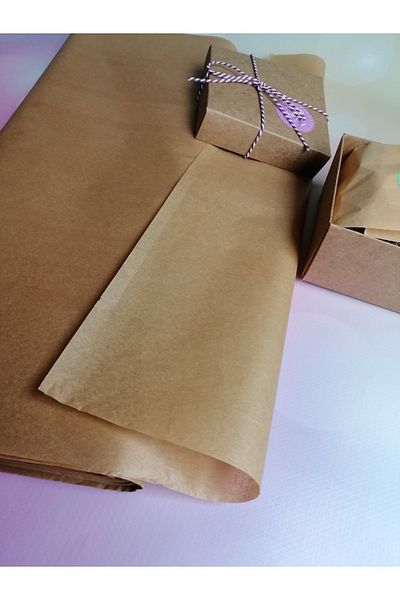 t tuğset etiket Colored Pelur Paper Light Brown 50x70 cm 10 Pieces