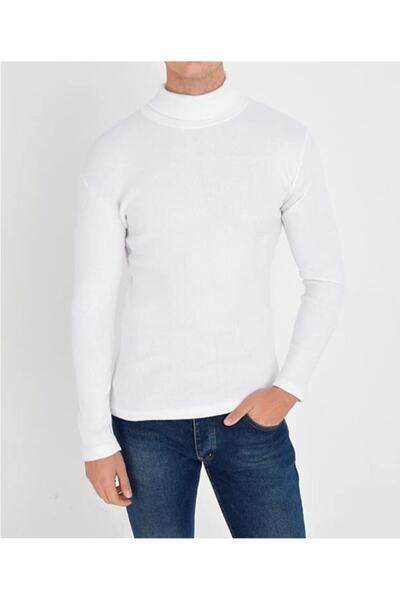 BLUES MODA Balıkçı Yaka Düz Body