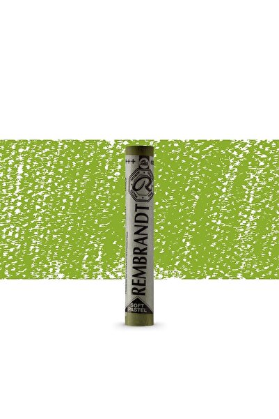 Rembrandt Soft Pastel Paint Permanent Yellow Green 633.3