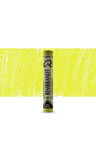 Rembrandt Soft Pastel Paint Permanent Yellow Green 633.5