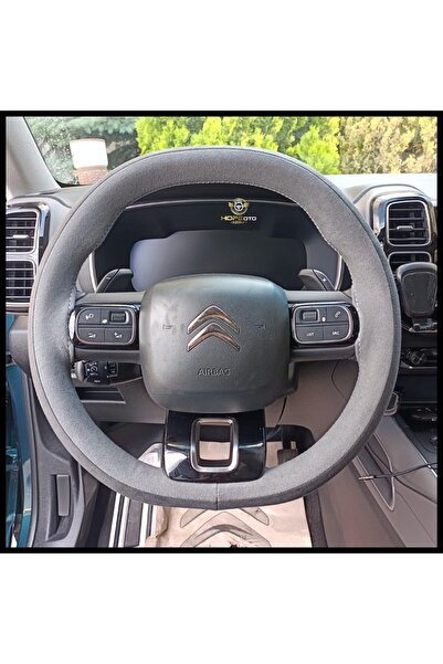 HOPE OTO DİZAYN Citroen C3 Alcantara Direksiyon Kılıf