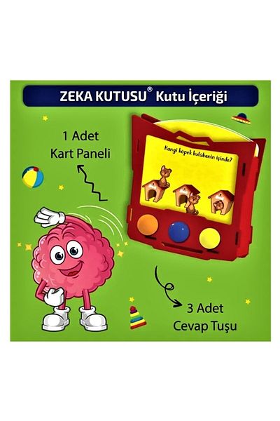 yükselen zeka Intelligence Box – Toy That Improves Speech and Attention (16-24 MONTHS)