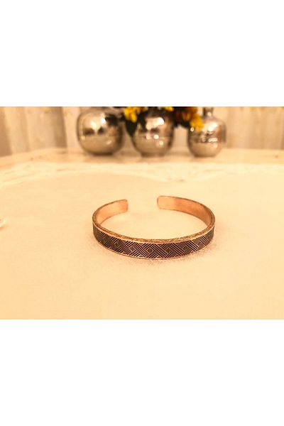 KAVELE Pure Copper Bracelet Motif Fits All Wrists Unisex