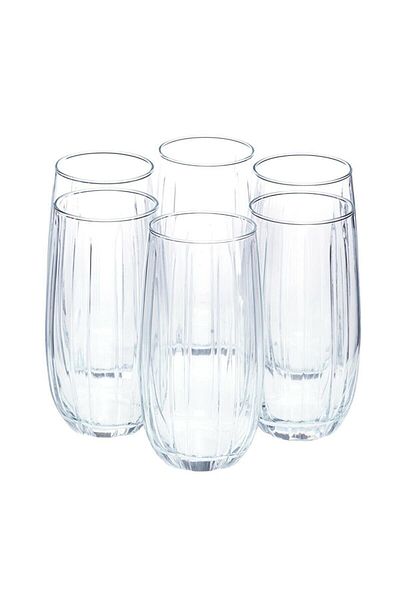 Paşabahçe Linka 6-Piece Soft Drink Glass White420415-500cc