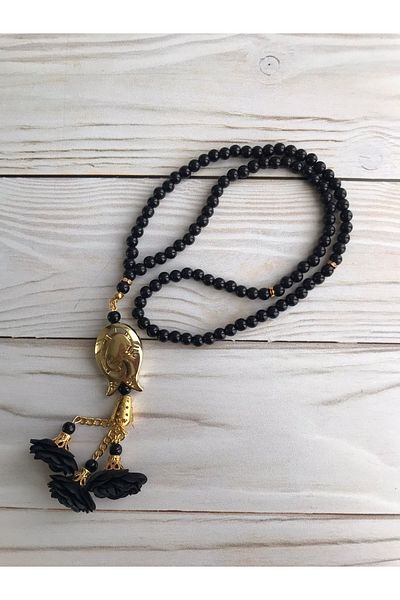 DuhaİslamiHediyelik Luxury Laced Shawl Luxury Rose Pearl Prayer Beads Dowry Bundle Home Concept