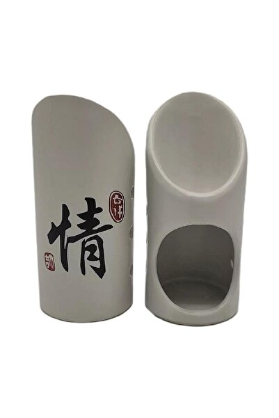 Dünyadan Hediyeler Japonca Temalı Bambu Tasarım Seramik Buhurdanlık