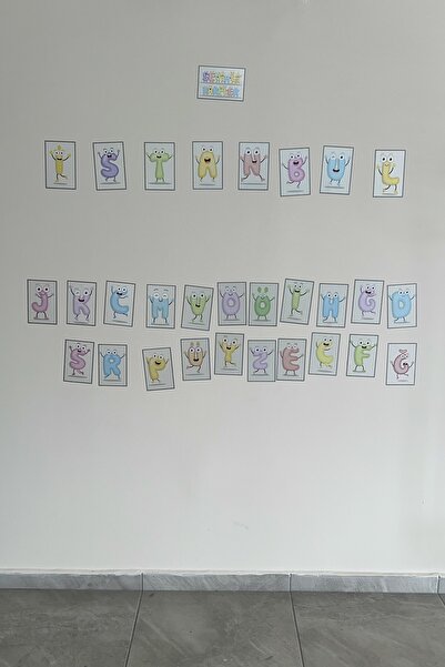 statik kağıt Litere drăguțe cu caracteristică de staționare statică 10 - 15 cm