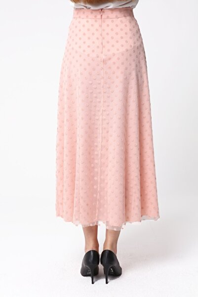 Asees Φούστα με κουκκίδες Glitter Flock A-Line