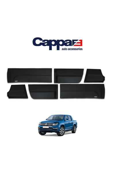 Cappafe Volkswagen 2012-2017 Uyumlu Katkılı Abs Amarok Kapı Dodik Seti Uv6 Parça