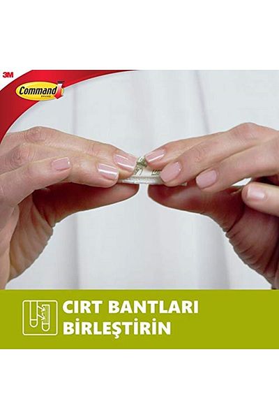 COMMAND 3m Küçük Boy Cırt Cırt Bant N: 17202