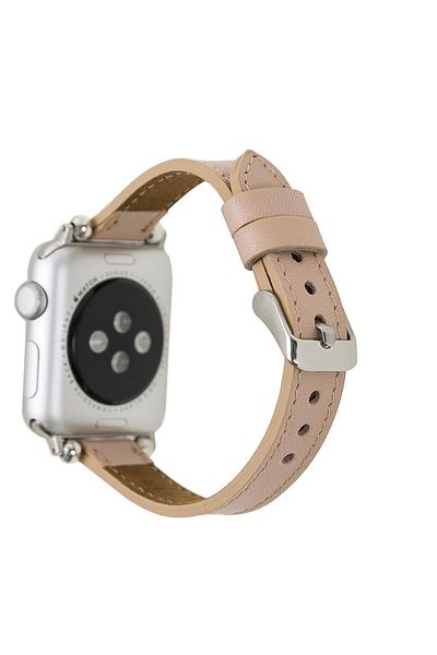 Bouletta Mullurg Urg01 Apple Watch Compatible Leather Cord 38-40-41mm St Nu1 Pink (Muul)