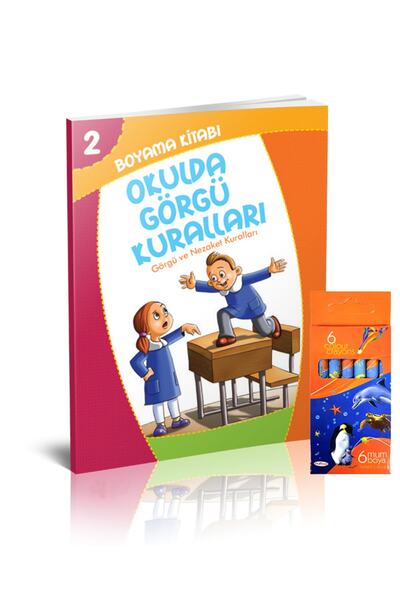 Azim Dağıtım Etiquette in School Preschool Fun Tutorial Painting Series 6 Cra...