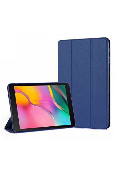 Microsonic Galaxy Tab A 8'' T290 Smart Case Ve Arka Kılıf Lacivert