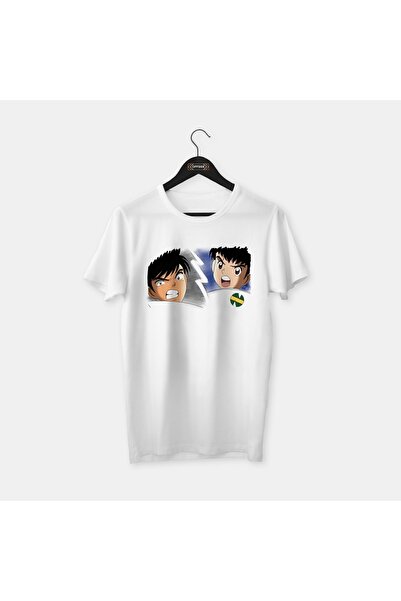 offsidesign Serija Tsubasa, Tsubasa & Hyuga, specijalni dizajn za fudbal, bel...