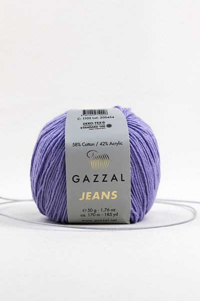 Gazzal Τζιν 50 gr Amigurumi Punch Πλεκτό Χέρι Κλωστή Taka Yarn 1103 Jns