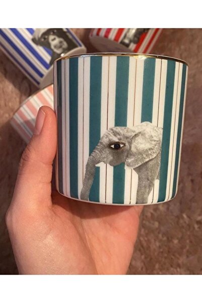 Porland Wild Life Elephant Bardak 230 Cc (1 Adet)