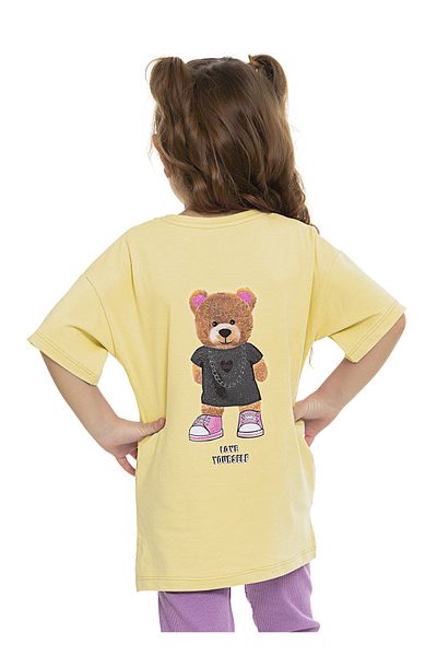 Toçka Bear Printed Summer Tunic and T-shirt - Loose Fit