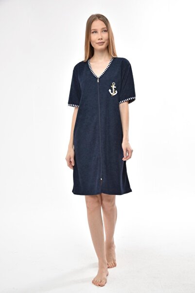 LİKAPA 3104 Fermuarlı Havlu Elbise