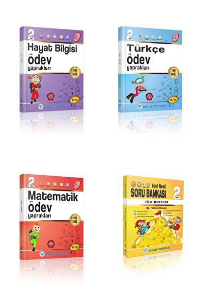 Mutlu Yayıncılık 2.sınıf Avcı Serisi Türkçe Matematik  Hayat Bilgisi Avcısı Ö...