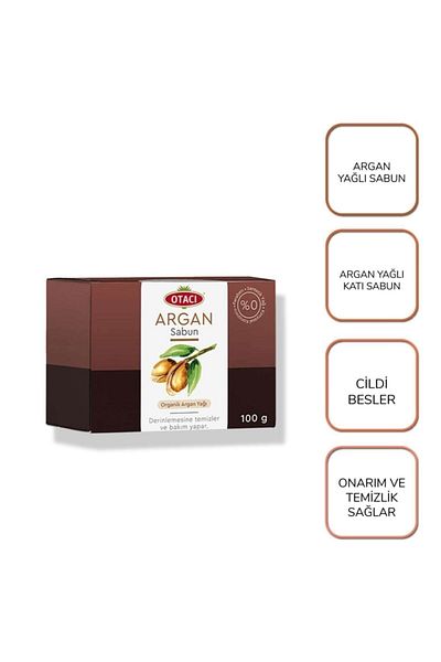 Otacı Organic Argan Oil Soap 100 Gr X 3 Pieces